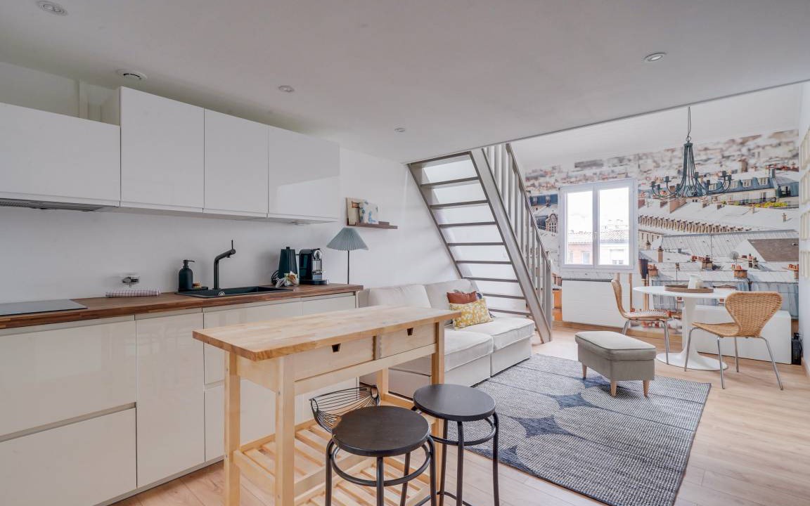 Saint-Michel - Nansouty - Saint-Genes Apartment | 40 m² Apartment ∙ 1 bedroom ∙ 2 guests