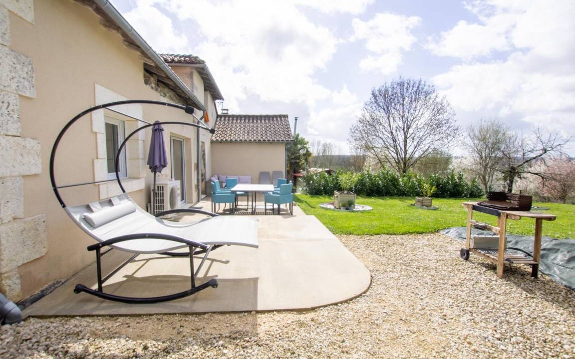Saint-Martial-de-Valette House | 60 m² Gîte ∙ 2 bedrooms ∙ 4 guests