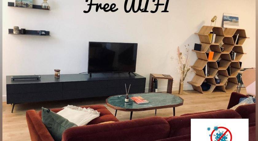 Cognac Apartment | 90 m² Apartment ∙ 2 bedrooms ∙ 4 guests