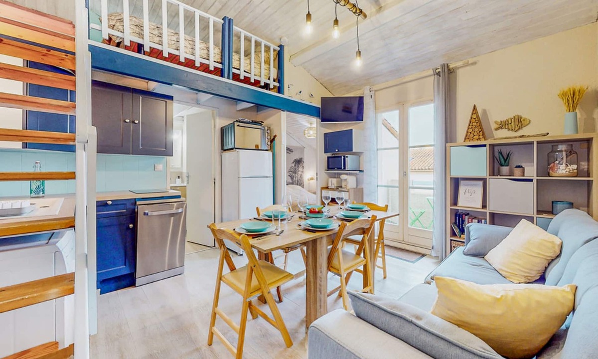 La Remigeasse Apartment | Appartement Aloha Ohana 4/6 Personnes à 400m de la Plage à Dolus D'oléron