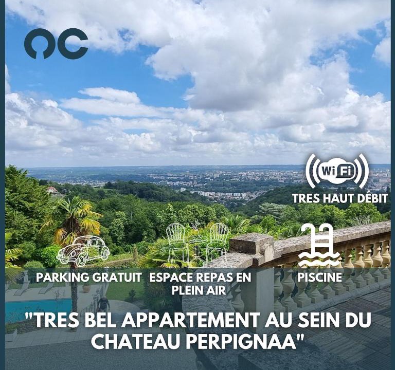 Jurancon Apartment | Appartement Château Perpignaa