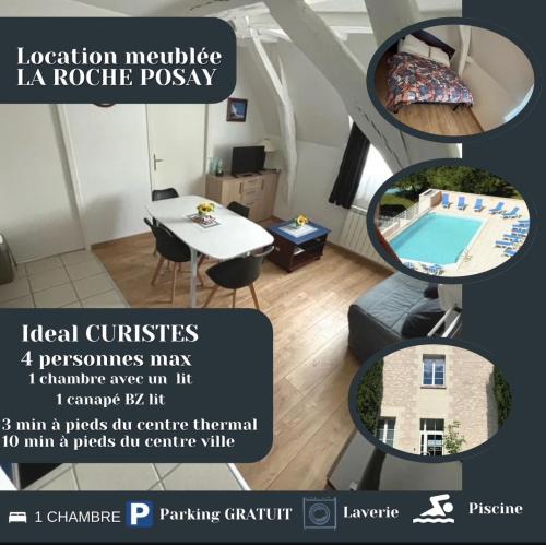 La Roche-Posay Apartment | Appartement piscine cure thermale