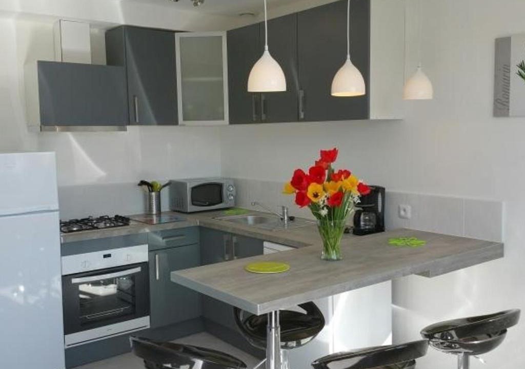 La Roche-Posay Apartment | Appartement T3 en Centre-Ville de La Roche-Posay avec Terrasse, Piscine et Parking - FR-1-541-75