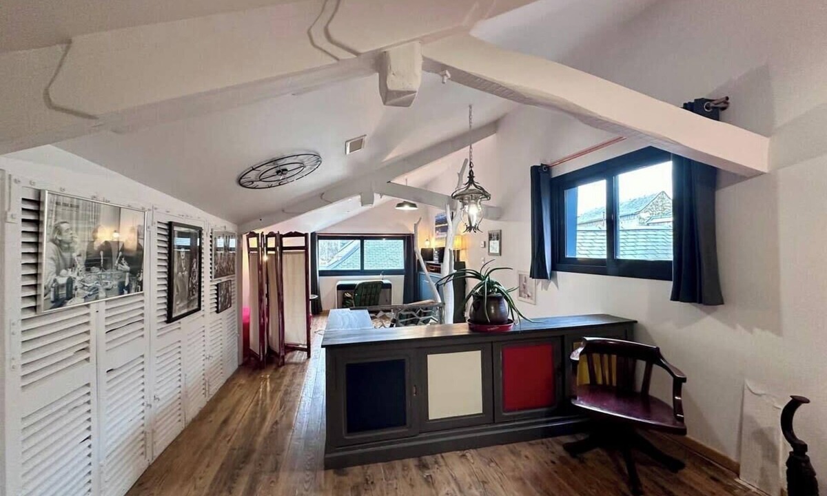 Brive-la-Gaillarde Apartment | Atypique Loft avec Clim et Patio en Hyper Centre