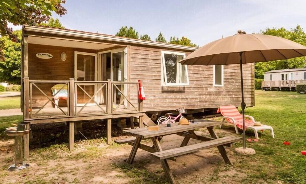 Ingrandes House | Campsite Le Petit Trianon**** - Mobile home Lodge 4 rooms 6 people