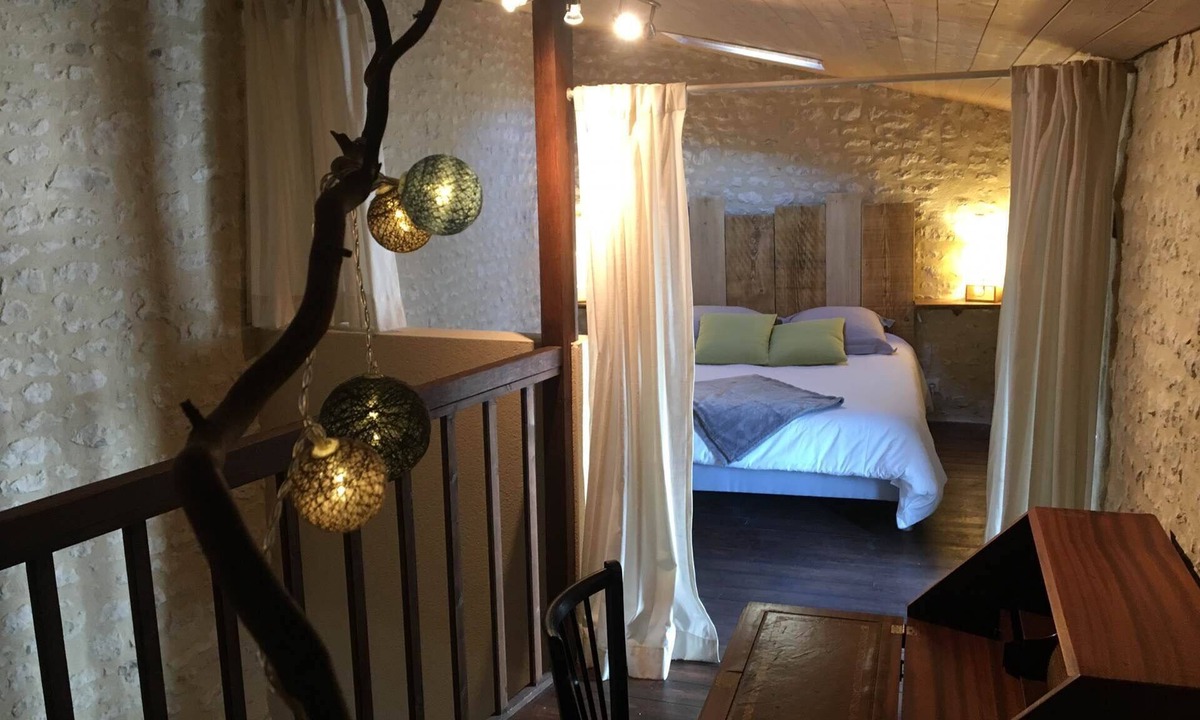 Montils Other | Chambre D'hôtes : Grande Champagne - 4/5 Pers Piscine, Ludothèque, Retro Gaming
