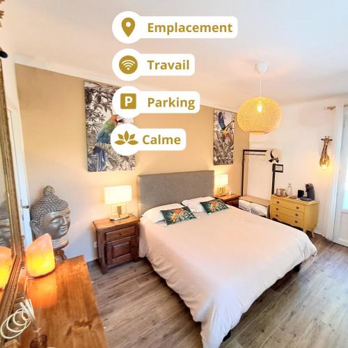 La Valette-du-Var House | Chambre deluxe Olivièr et Pinedo