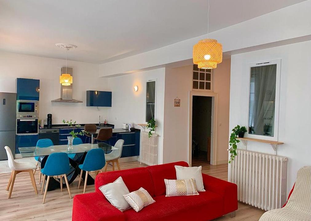 Centre Ville Apartment | Cosy Indigo - 3 chambres 110m2 - Centre ville