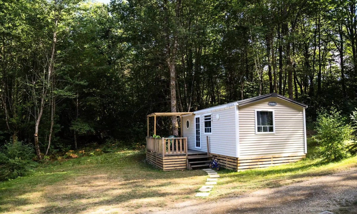 St-Sulpice-de-Mareuil House | Domaine de Corneuil * - Mobile home Premium Verveine - 2 bedrooms + terrace 11.25 m2 6 people