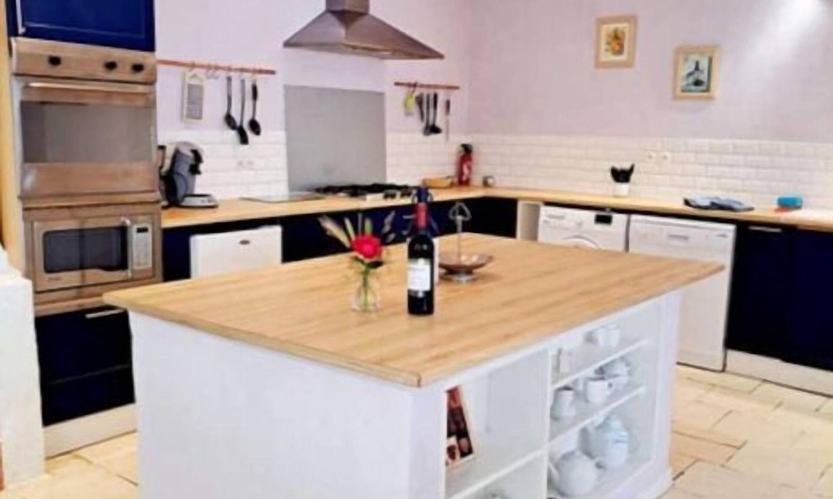 Marigny House | Former forge, leisure area with pool