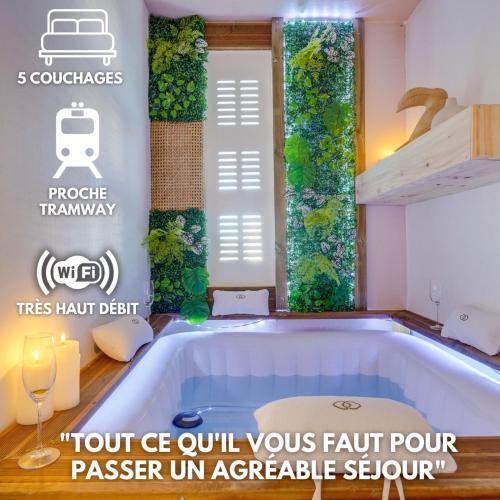 Bruges Apartment | Fridhome Jacuzzi Parking Wifi Fibre 2MIN Tram