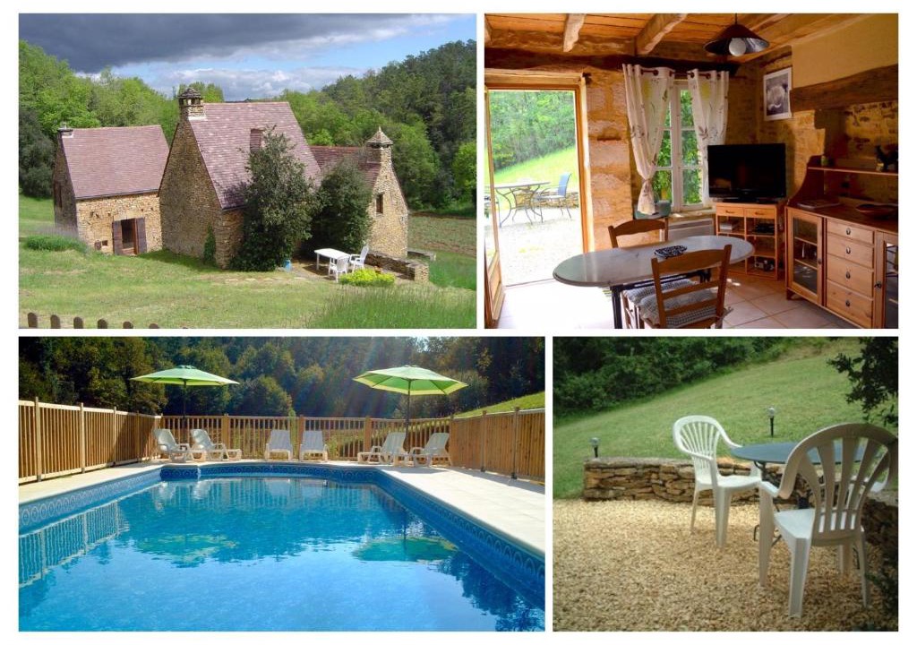 Proissans House | Gîte "Le BUIS" à Sarlat avec belle piscine au sel