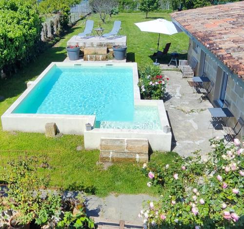 Sainte-Terre House | Jolie villa avec piscine dans le St emilionnais