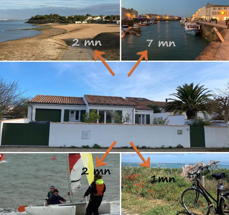 Saint-Martin-de-Re House | La Maison de l’Ocean - plage à 75 mètres