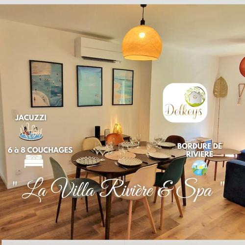 Saint-Laurent-de-Medoc Villa | La Villa Rivière & SPA
