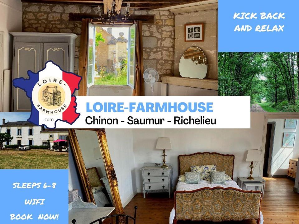 Vezieres House | Loire-farmhouse Holiday Home
