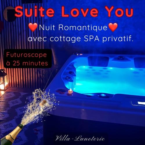 Oyre Apartment | Love You Suite Romantique Spa 25min du futuroscope