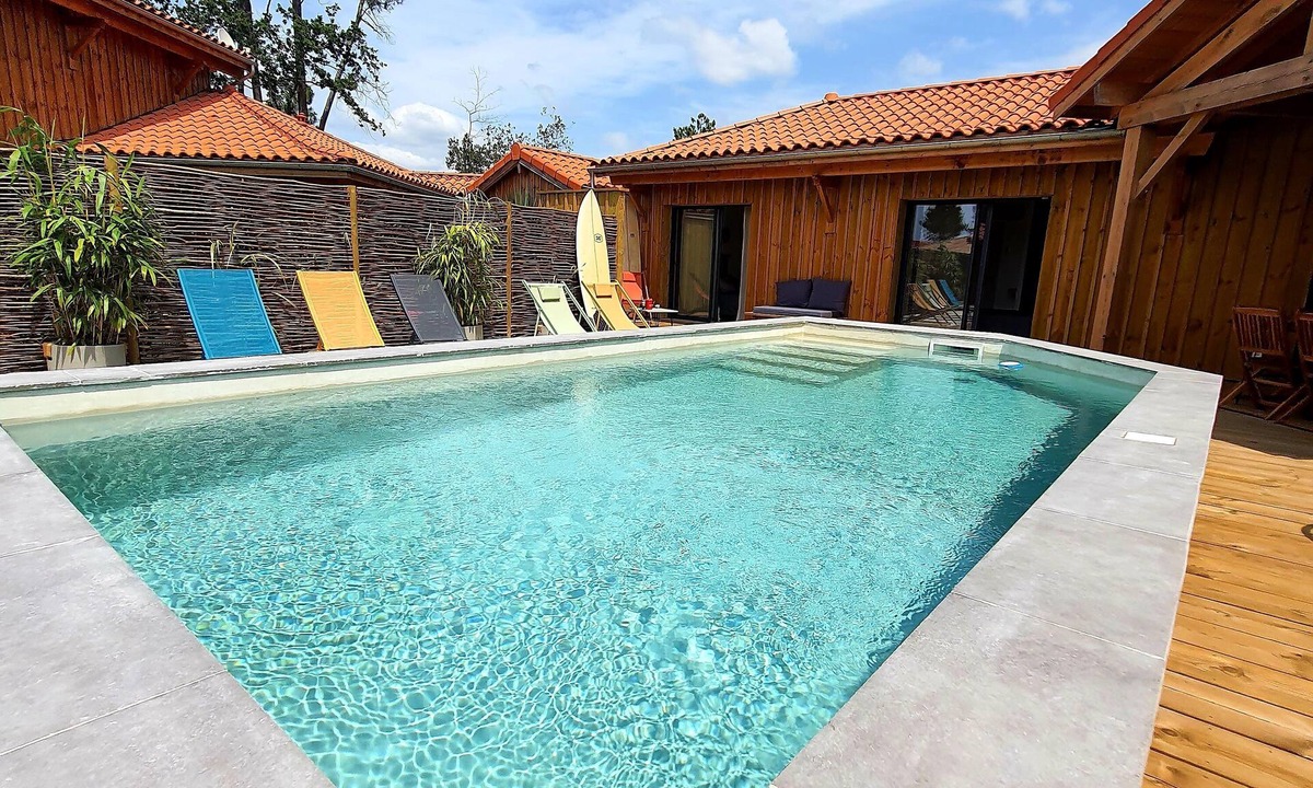Mimizan House | Magnificent, comfortable house with heated swimming pool