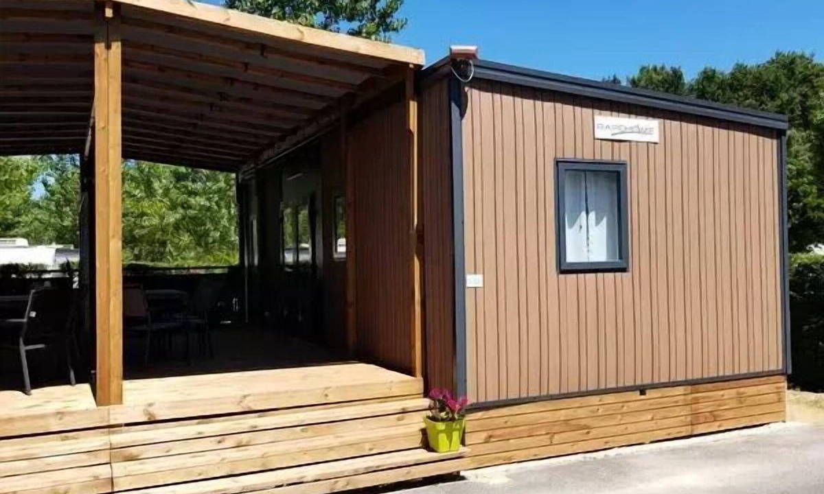 Sadirac House | Mobil-Home Acacia 3 Rooms 4 People Air-conditioned + TV 2sdb