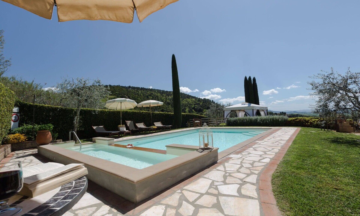 Montaione Villa | Private Villa with WIFI, A/C, private pool, TV, patio, panoramic view, close to San Gimignano