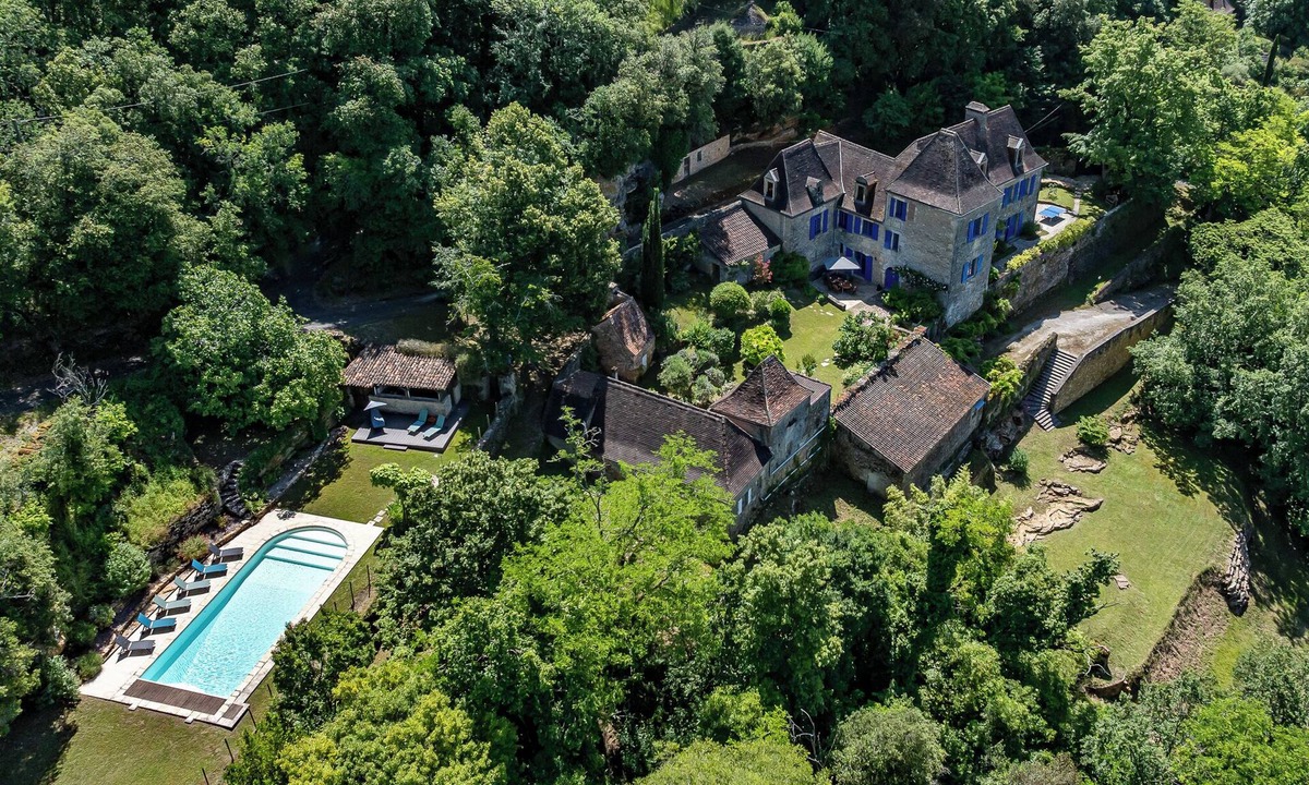 Bezenac Other | Romantic castle with outstanding view over the valley- Private pool