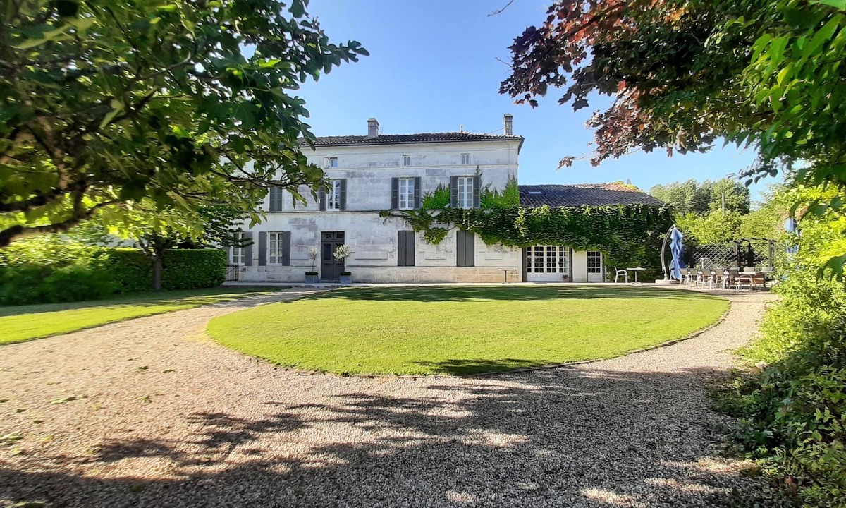 Criteuil-la-Magdeleine House | Stunning 18th Century House Set in South Facing Gardens with Private Pool