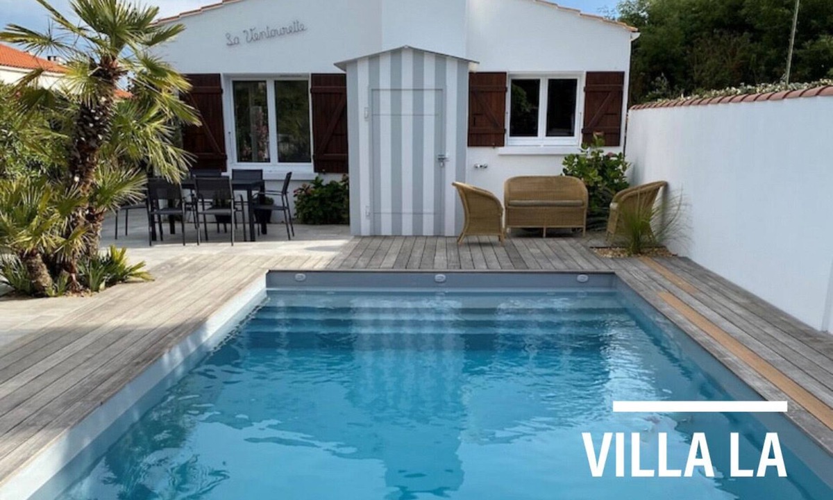 La Bree-les-Bains Villa | ☀️ Typical Oléron villa with heated pool, 5 minutes from the beach! 🌊