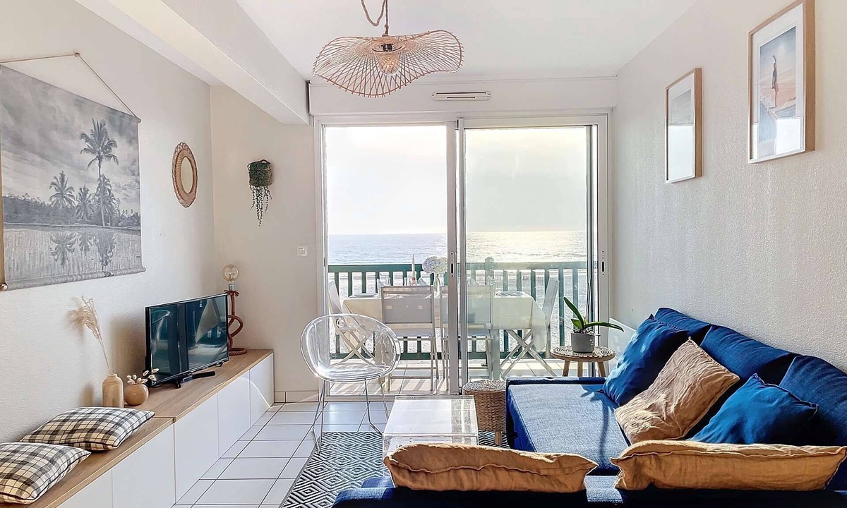 Vieux-Boucau-les-Bains Apartment | Vieux Boucau, nice flat with amazing ocean view