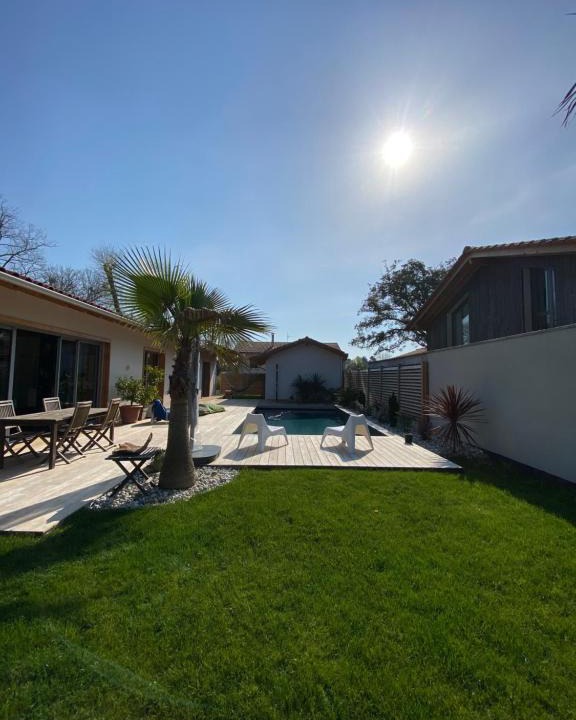 Seignosse Villa | Villa Lous Estéuts - Seignosse, Calme, Piscine