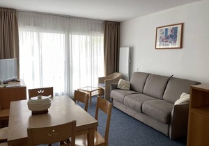 150m from ski slopes, 3rd floor, view ski slopes, fitness, swimming pool, sauna, tv, ski locker