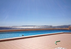 3-star 1-BR apartment in La Favière with pool and parking