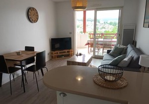 Appart. 2* à Hendaye, proche centre, parking privatif - FR-1-239-777