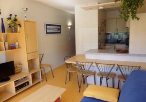 Appartement 6 pers avec balcon, accès pistes, parkings et casier à skis - FR-1-602-60