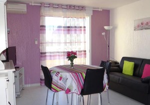 Appartement climatisé 1 chambre avec terrasse et parking - Cavalaire-sur-Mer - FR-1-100-222