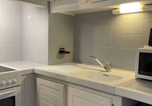 Beautiful 3-person apartment facing the main beach