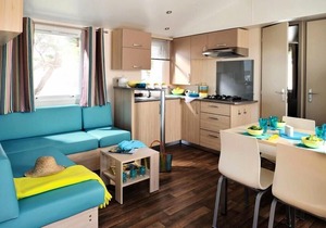 Camping Domaine de la Marina **** - Mobile Home 3 Rooms 5/6 People