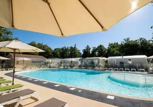 Camping Les Chèvrefeuilles * - Mobilhome for 6 people