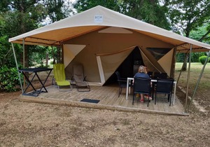 Campsite Flower Les Nauves* - Lodge Canada Standard 3 rooms 5 people Without Sanitary