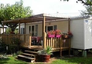 Campsite Les Catalpas*** - Mobile Home 3 Rooms 2/4 People