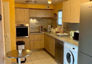 Charming 2BR House with Pool, Balcony, WiFi, and Private Garden Near Beach