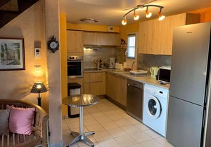 Charming 2BR House with Pool, Balcony, WiFi, and Private Garden Near Beach