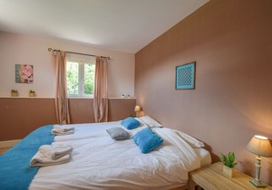 Detached house with stunning views and a private heated swimming pool.