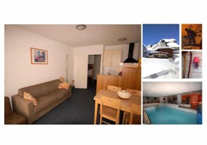 LE CHALET - Piscine 8 - Studio pour 4 Personnes MAE-8894