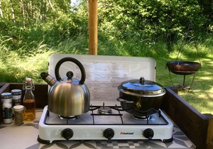 Luxury Bell Tent Glamping in the heart of rural France