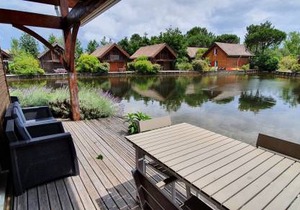 Magnificent chalet for 6 people by the lake