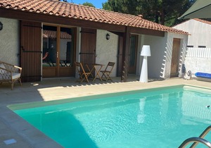 Magnificent villa with swimming pool in La Palmyre