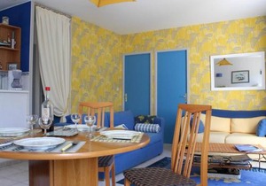 Maison de plain-pied à 250m de la plage, 5 couchages, terrasses et parking - FR-1-246A-71