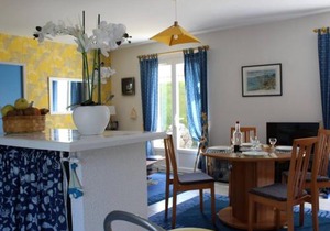 Maison de plain-pied à 250m de la plage, 5 couchages, terrasses et parking - FR-1-246A-71