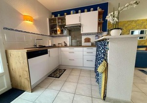 Maison de plain-pied à 250m de la plage, 5 couchages, terrasses et parking - FR-1-246A-71