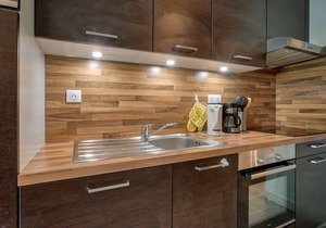Renovated 6-person apartment with south balcony and slope views in Gourette